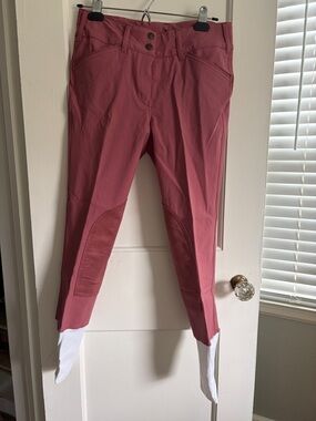 TuffRider Riding Breeches in Dusty Rose